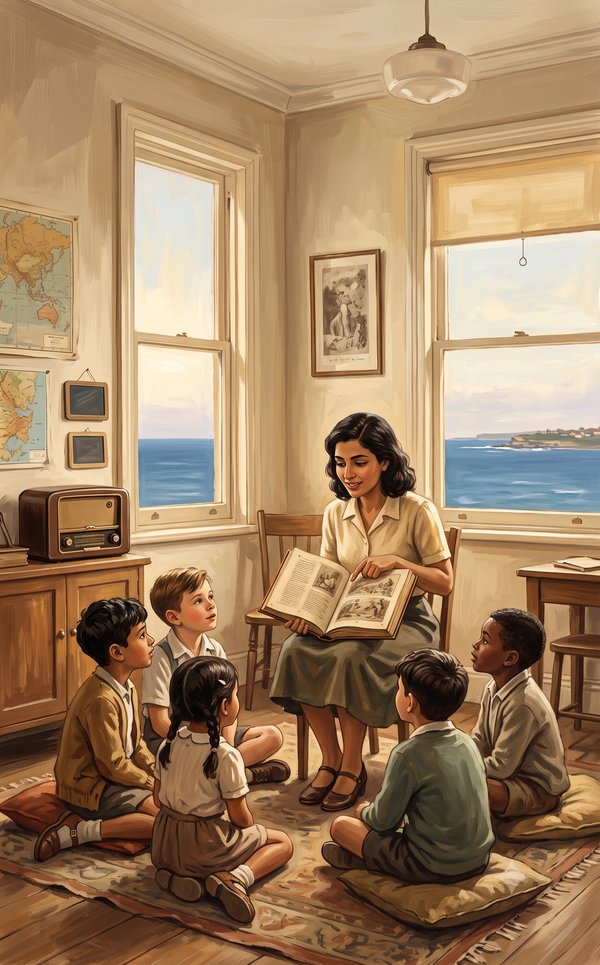 Cover of Book 4: The Children's Hour